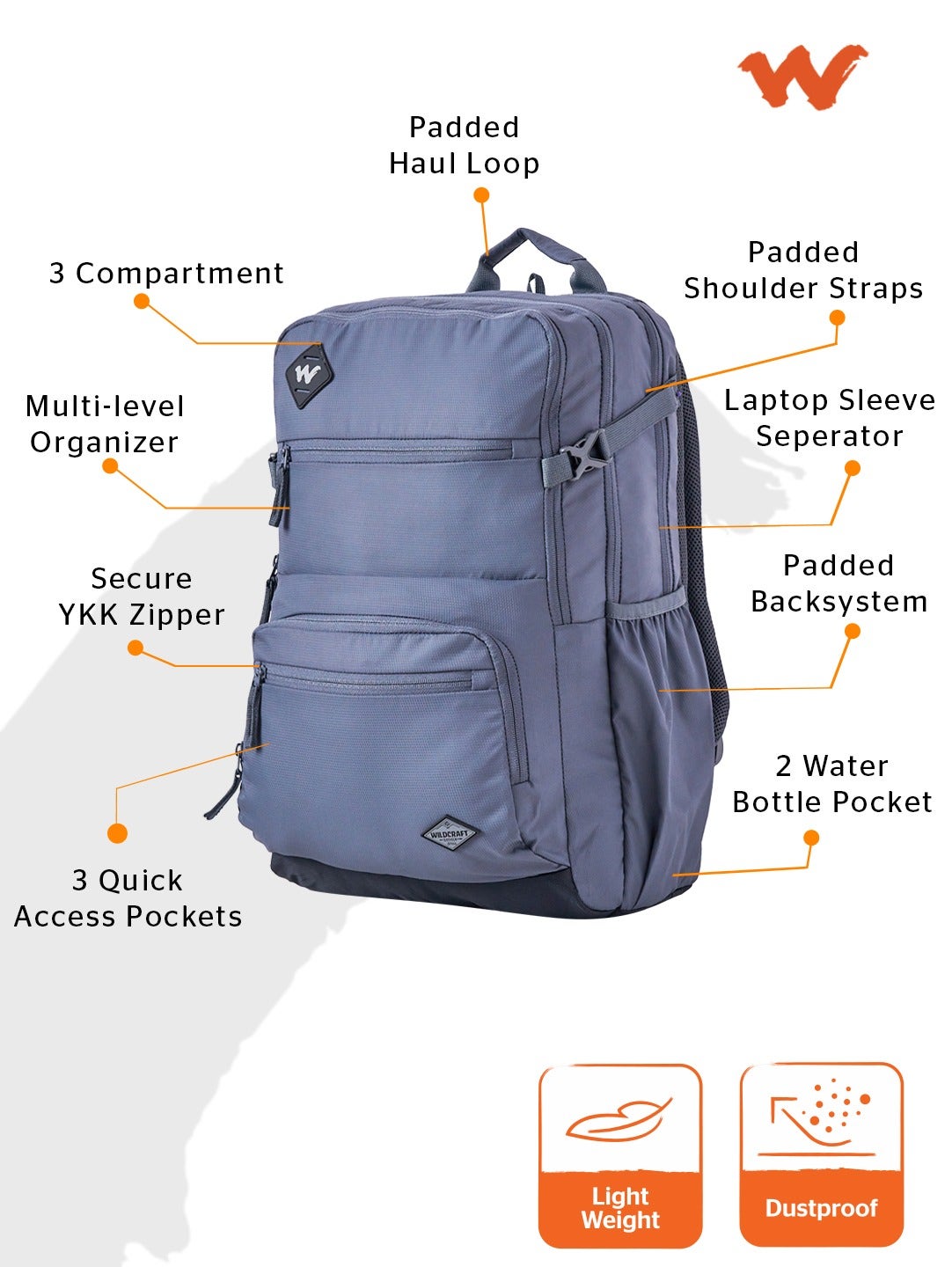 Buy Andes 45 LP Backpack Castlerock