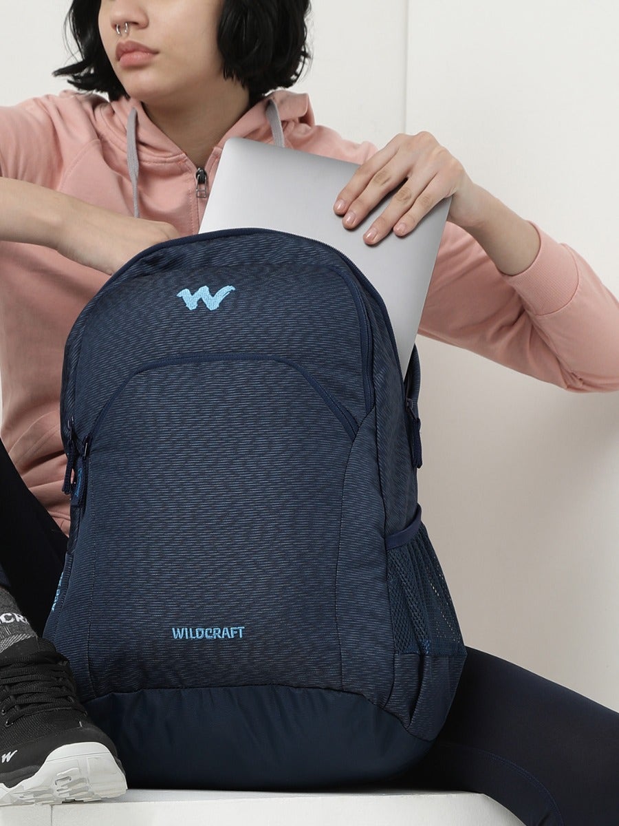 Buy Ace 25 Laptop Backpack Navy Blue Online Wildcraft