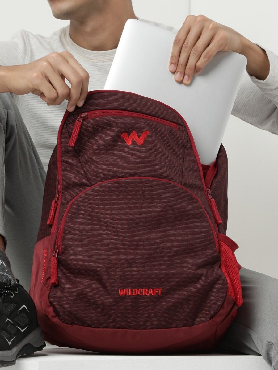 Buy Hopper 22 Laptop Backpack Burgundy Online Wildcraft