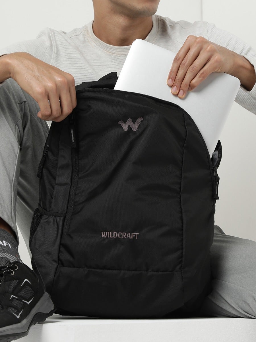 Wildcraft clearance black backpack