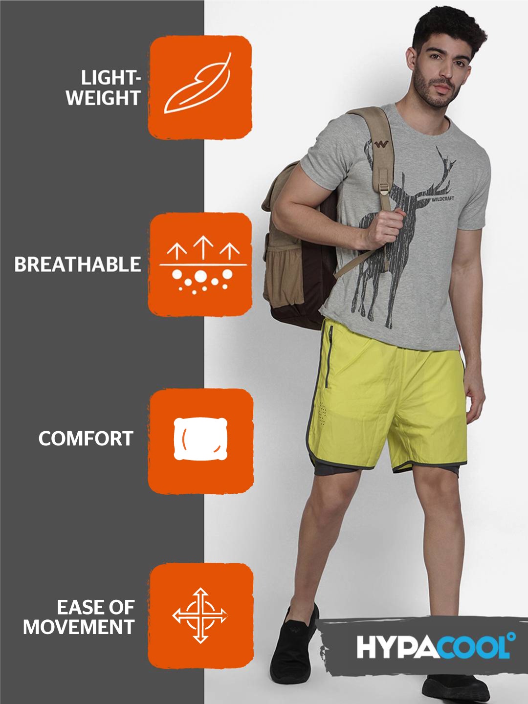 Wildcraft new arrivals running shorts