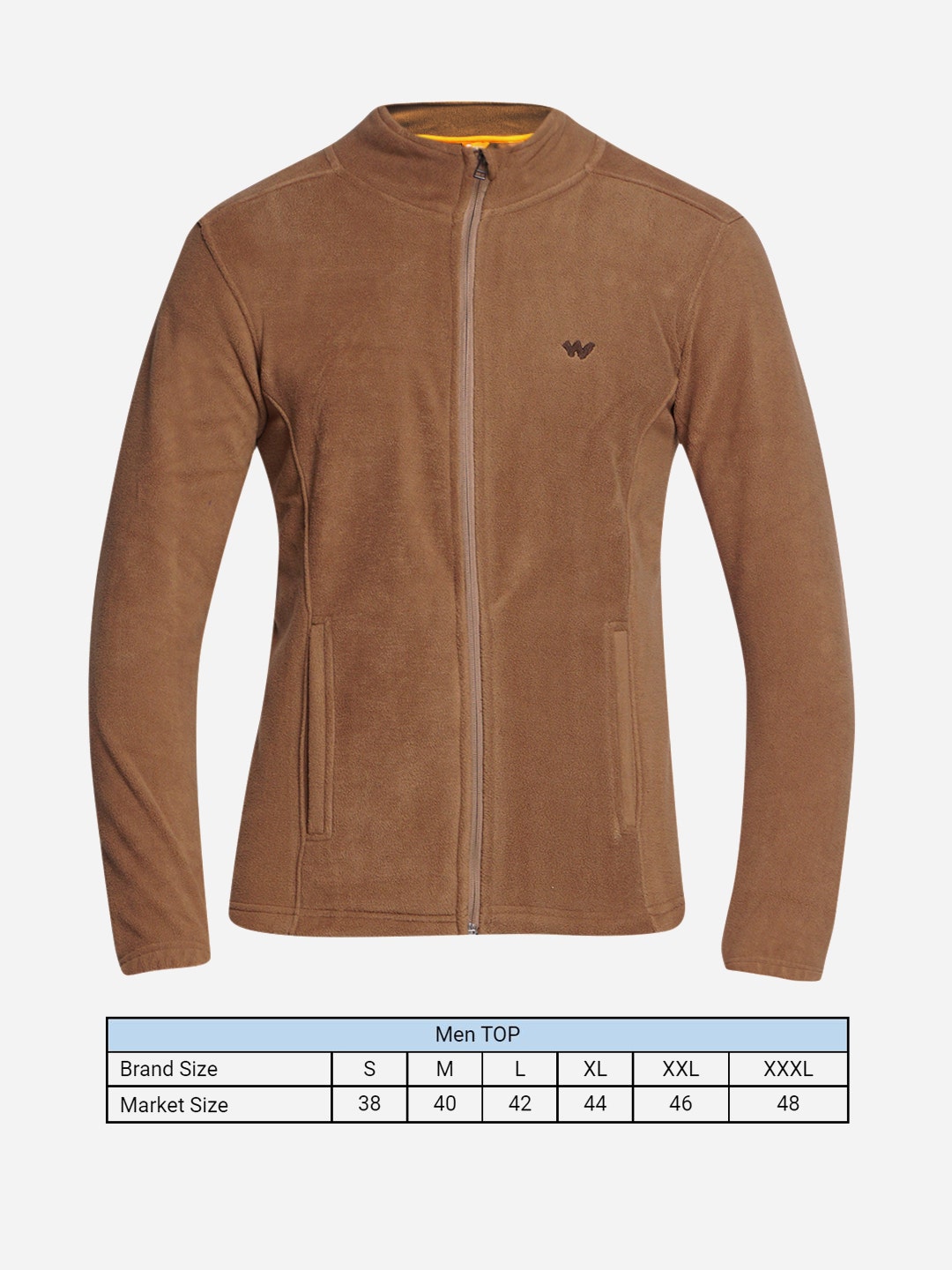 Wildcraft men's online winter fleece jacket