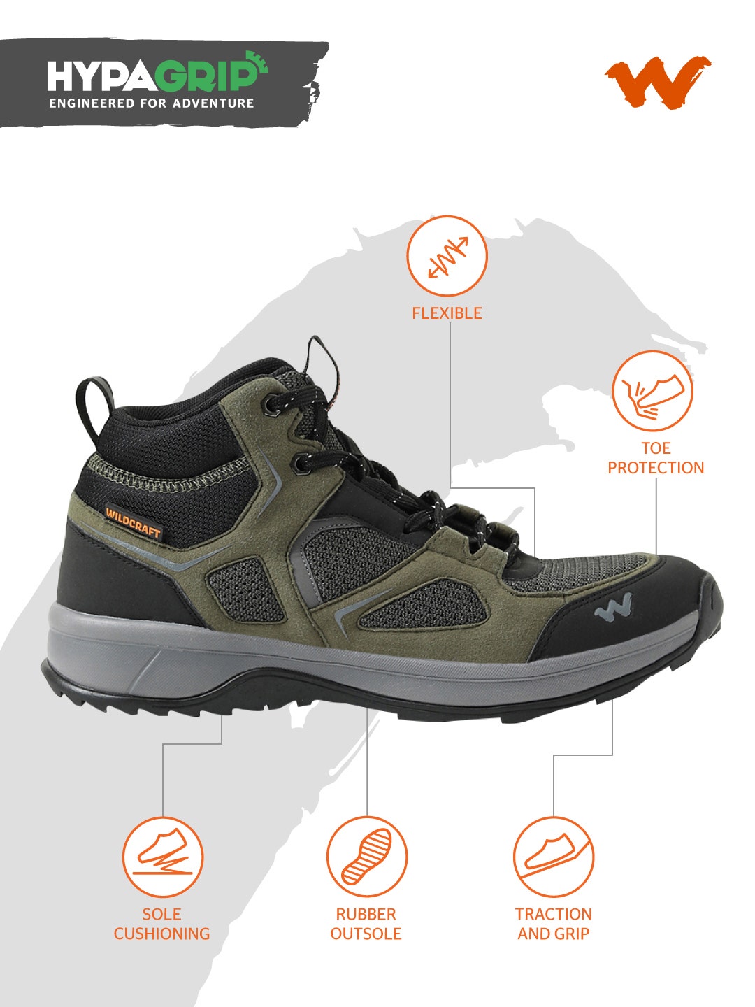 Wildcraft leather shoes on sale