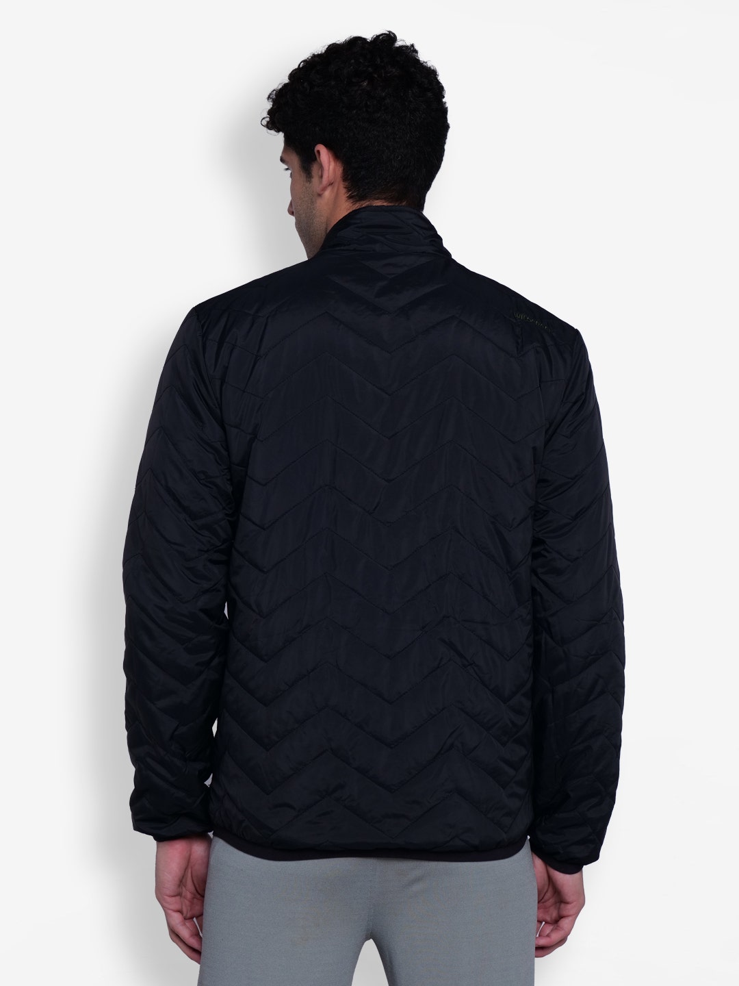 Men PRNT LQJ Reversible Grey Black